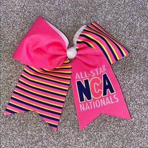 NCA cheer bow
